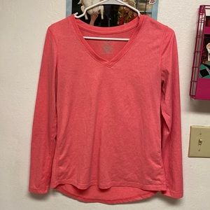 Pink long sleeve shirt. In great condition size S